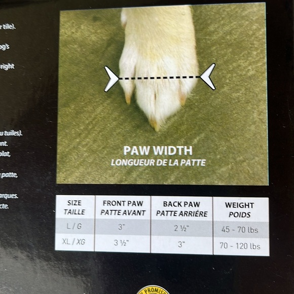 Ultimate trail boots dog size L - Picture 2 of 6